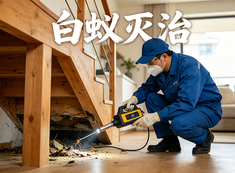 江都白蚁灭治服务｜专业消杀，筑牢建筑安全防线